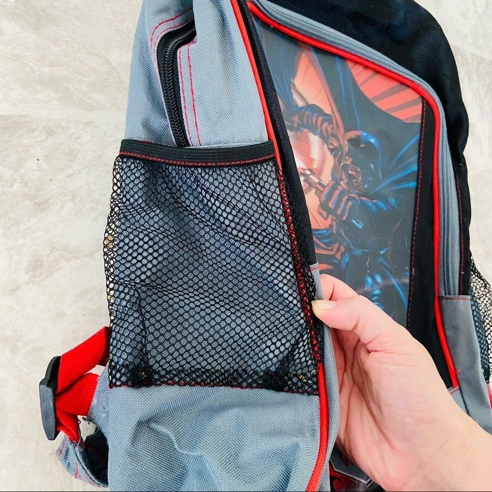 STAR WARS darth Vader gray and black backpack school bag - Picture 8 of 14